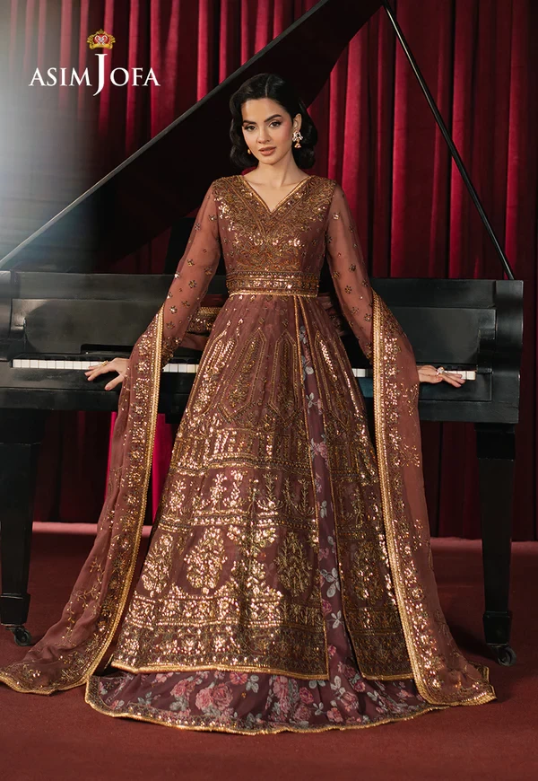 AJPF-36 EMBROIDERED CHIFFON 3 PCS