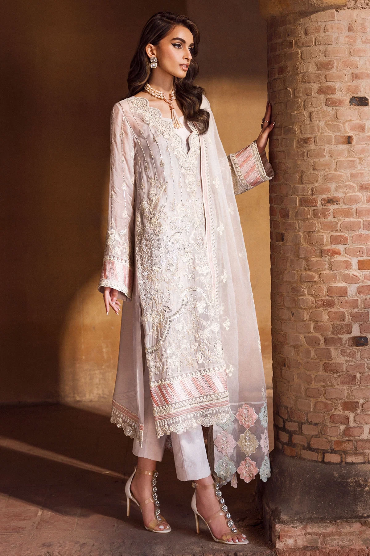 4127-ANMOL EMBROIDERED BEMBERG CHIFFON