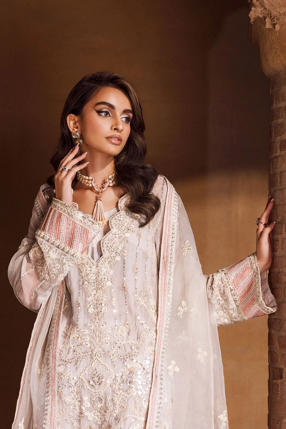 4127-ANMOL EMBROIDERED BEMBERG CHIFFON
