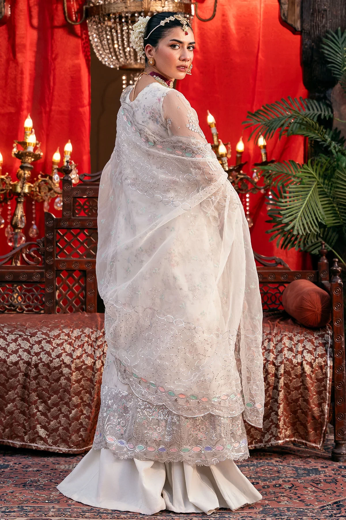 4829-GULNAAR EMBROIDERED ORGANZA
