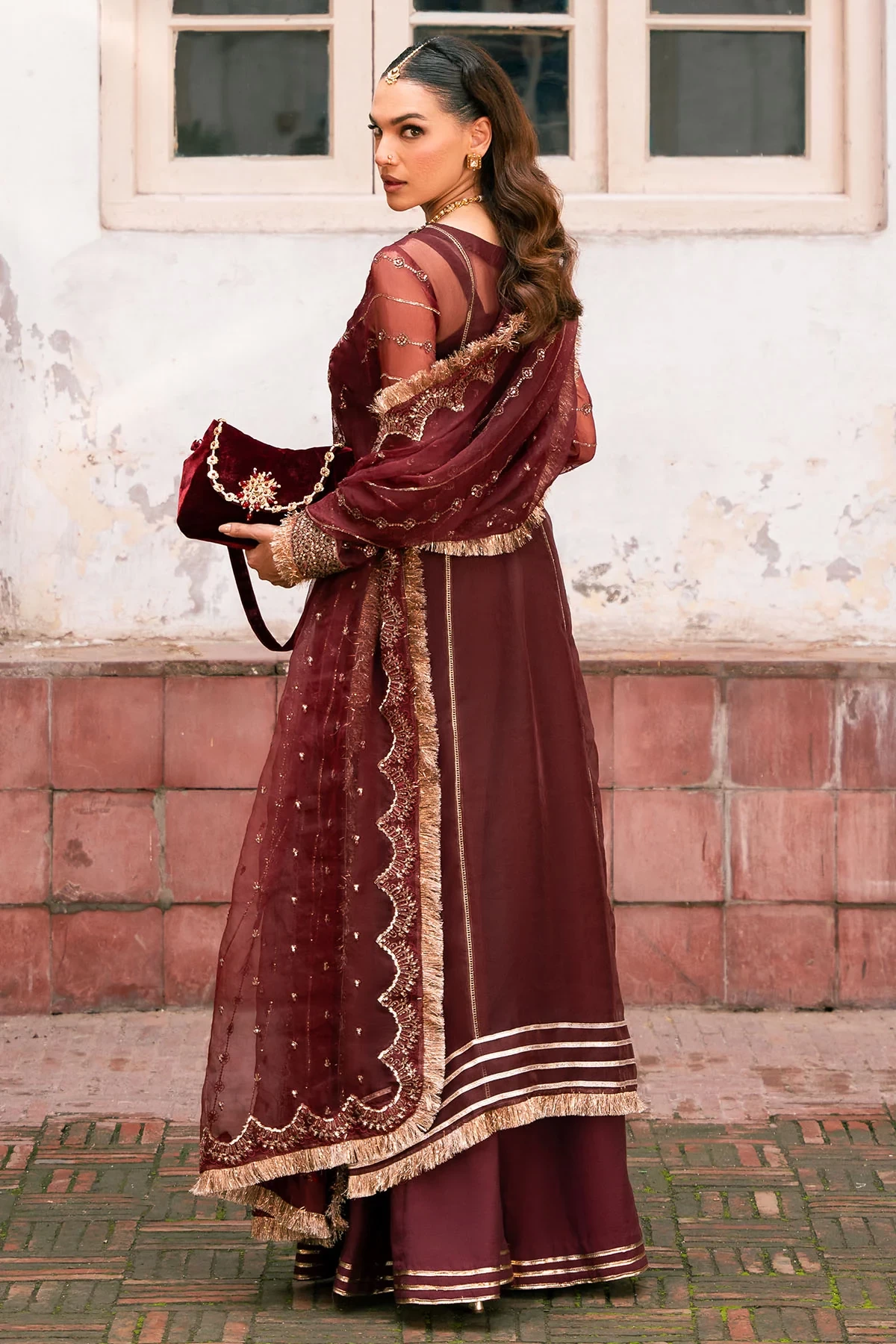 4819-HAIZA EMBROIDERED ORGANZA