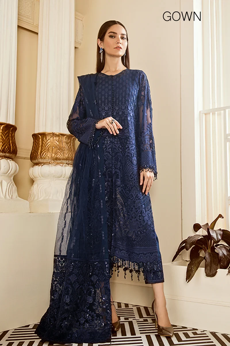 EMBROIDERED CHIFFON CH06-02