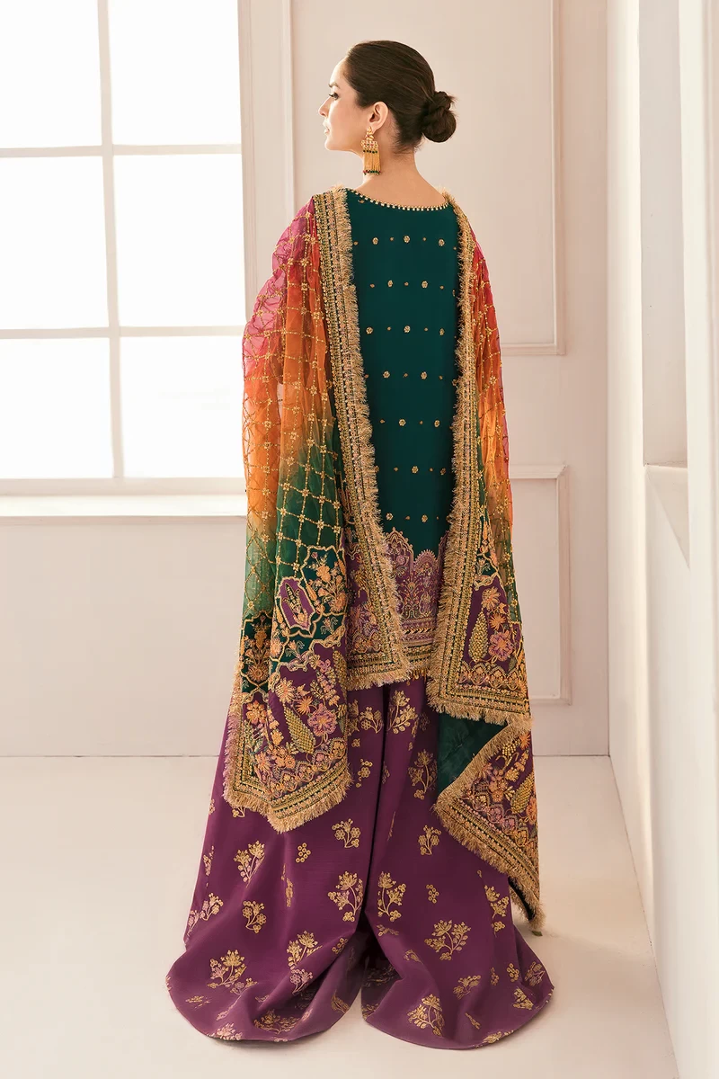 EMBROIDERED CHIFFON CH11-06