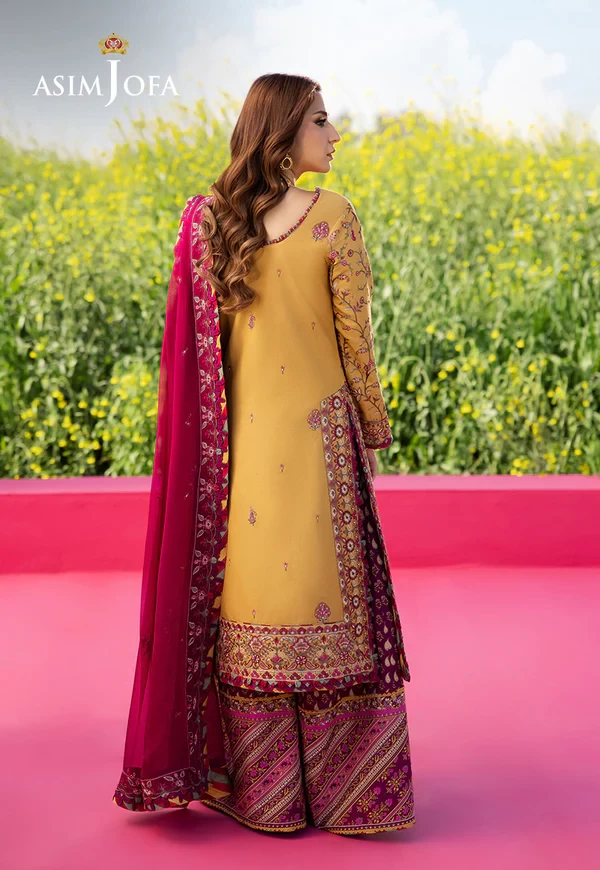 AJELL-07 EMBROIDERED LAWN 3 PCS