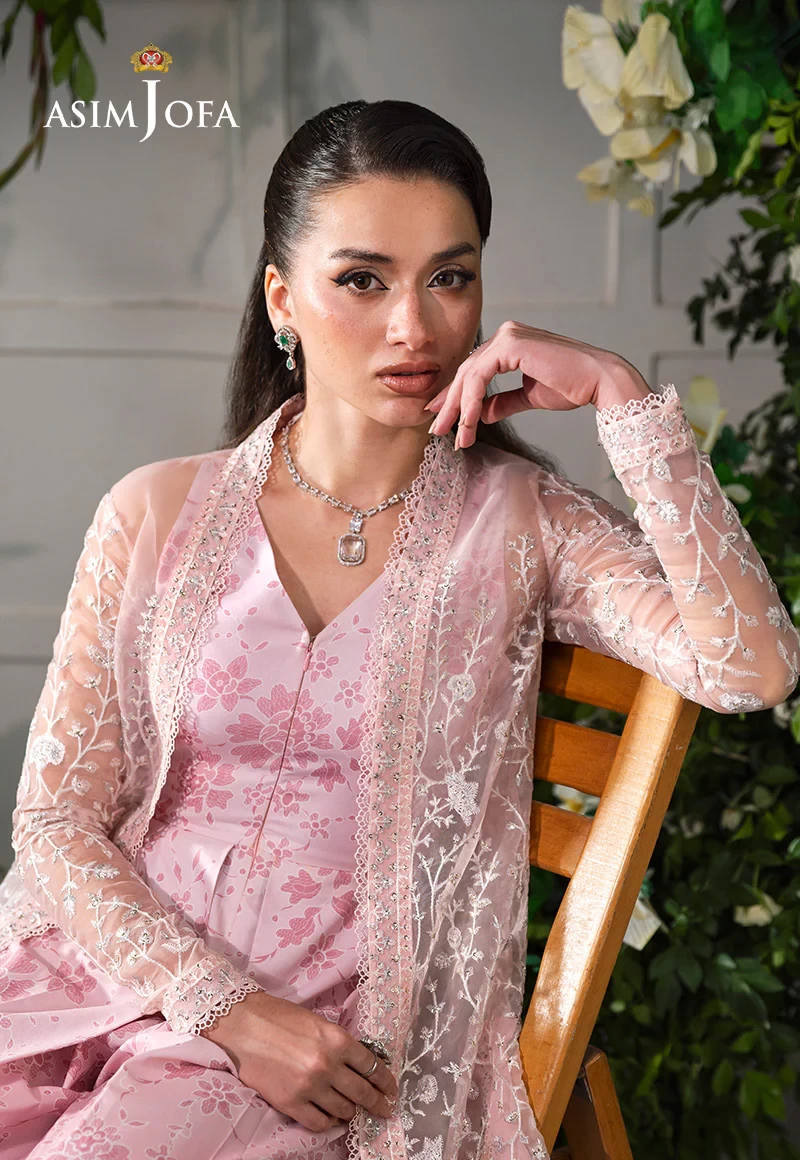EMBROIDERED ORGANZA -  AJLFC-02-UNS