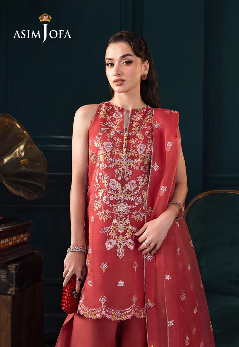 EMBROIDERED ORGANZA  - AJLFC-06-UNS