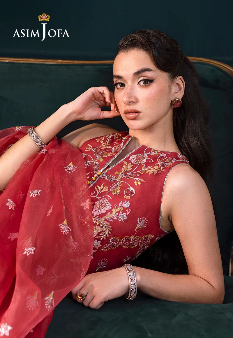 EMBROIDERED ORGANZA  - AJLFC-06-UNS