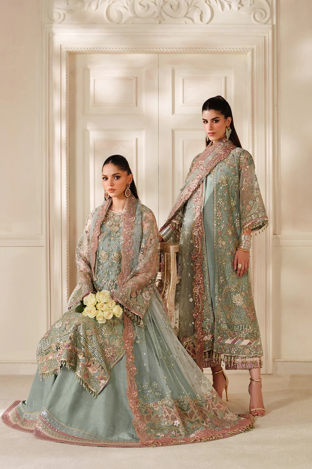 EMBROIDERED NET CH14-06  - CHV14D06