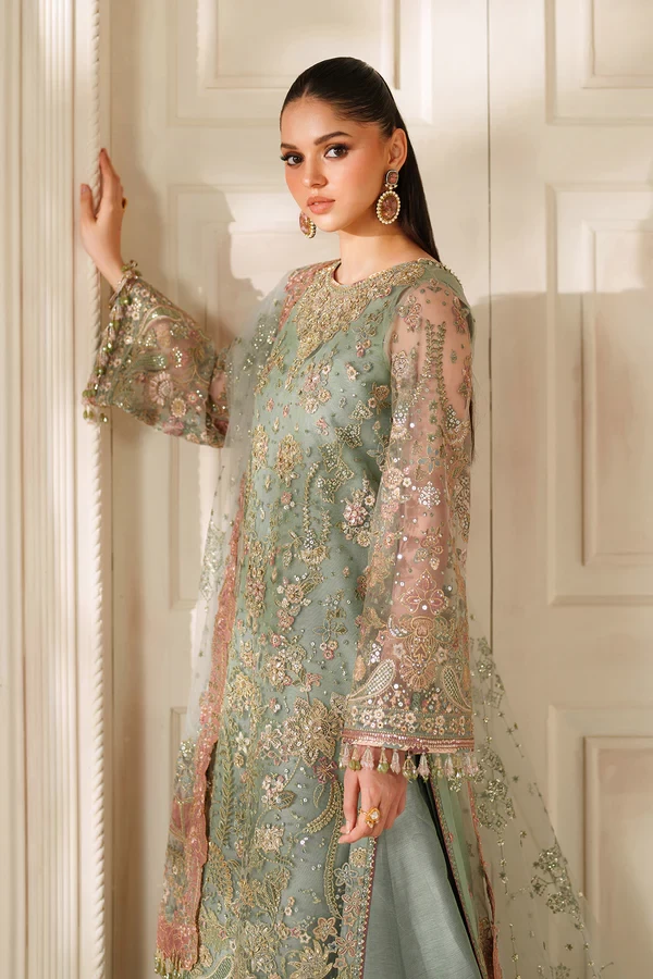 EMBROIDERED NET CH14-06  - CHV14D06