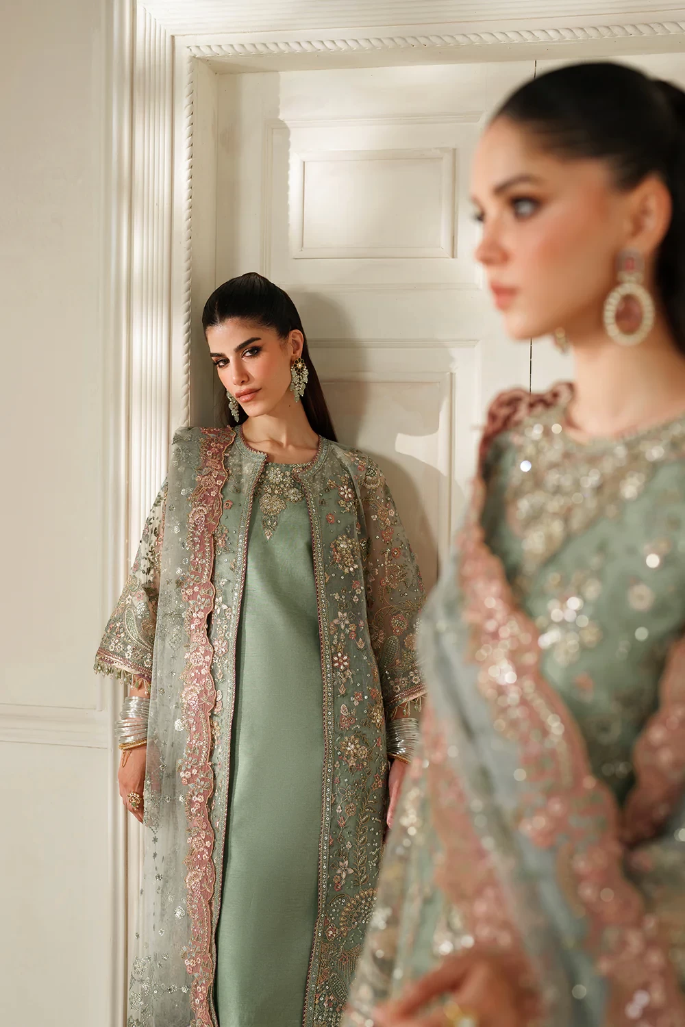 EMBROIDERED NET CH14-06  - CHV14D06