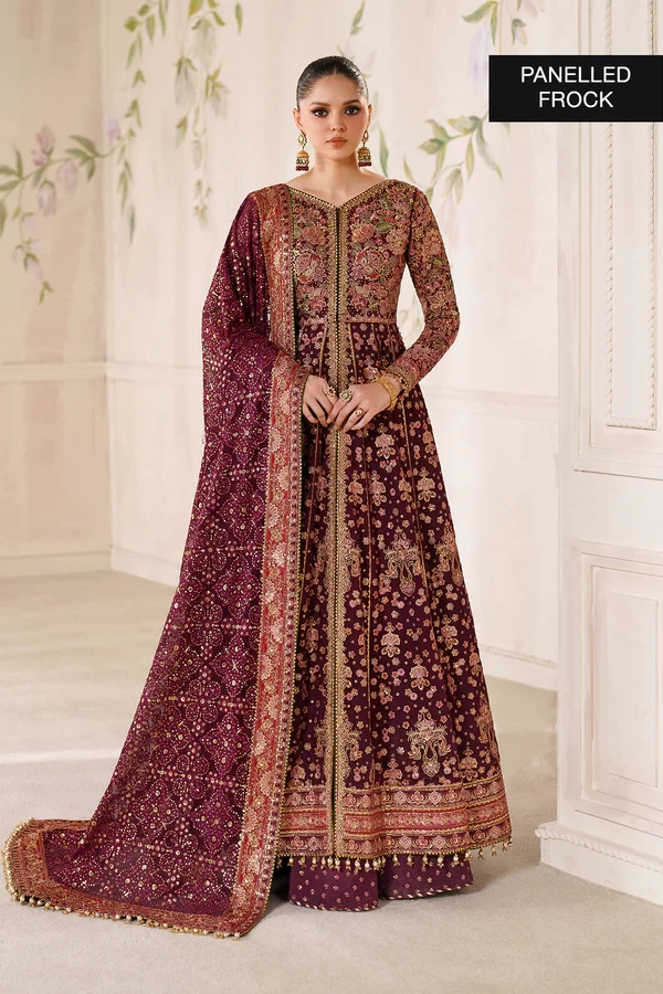 EMBROIDERED CHIFFON CH14-05 - CHV14D05