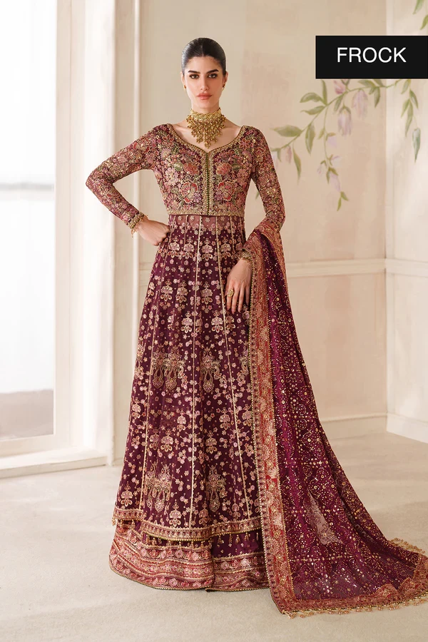 EMBROIDERED CHIFFON CH14-05 - CHV14D05