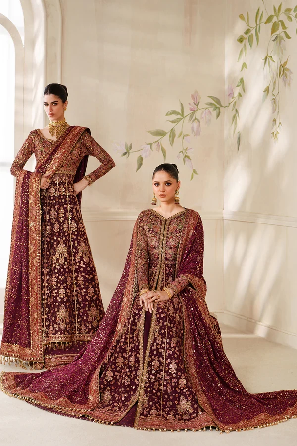 EMBROIDERED CHIFFON CH14-05 - CHV14D05
