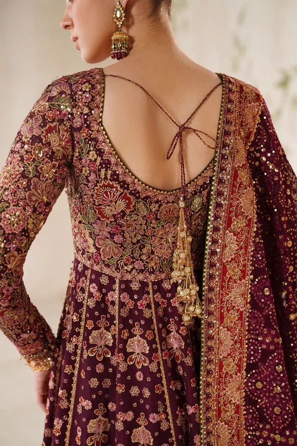 EMBROIDERED CHIFFON CH14-05 - CHV14D05