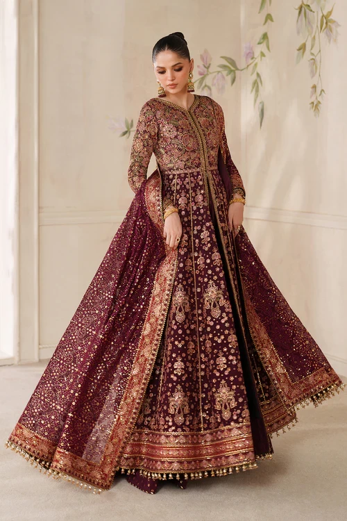 EMBROIDERED CHIFFON CH14-05 - CHV14D05