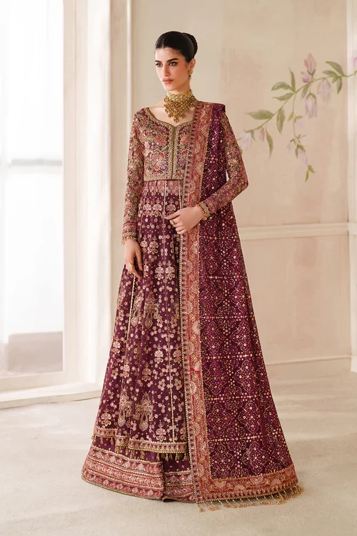 EMBROIDERED CHIFFON CH14-05 - CHV14D05