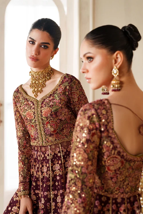 EMBROIDERED CHIFFON CH14-05 - CHV14D05