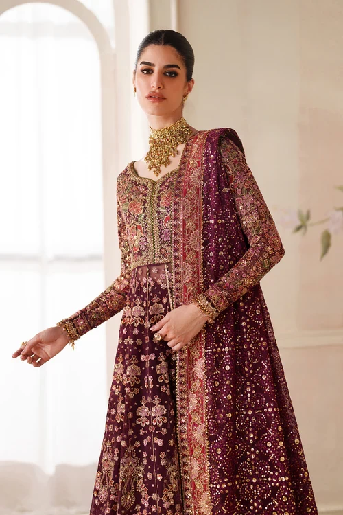 EMBROIDERED CHIFFON CH14-05 - CHV14D05