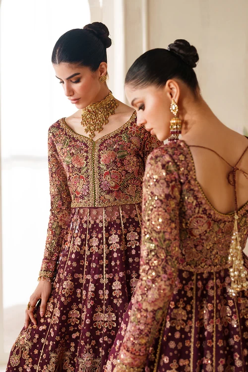 EMBROIDERED CHIFFON CH14-05 - CHV14D05