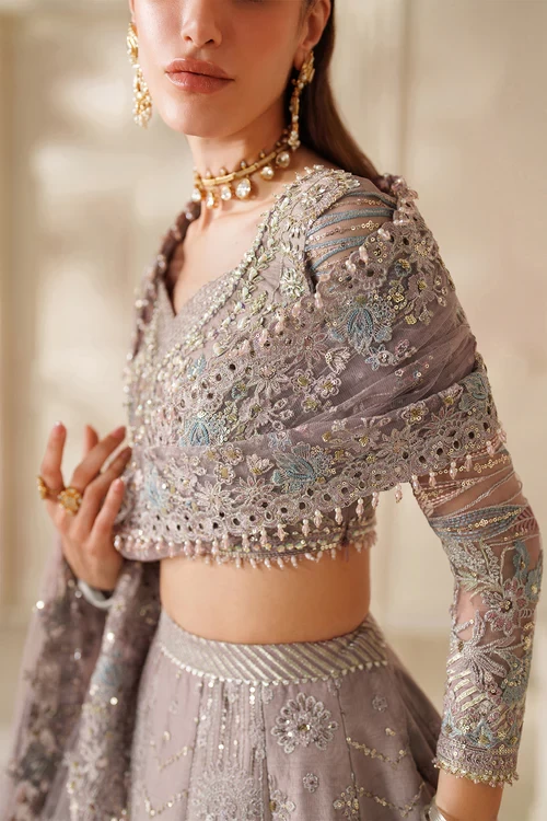 EMBROIDERED NET CH14-04 - CHV14D04 ●