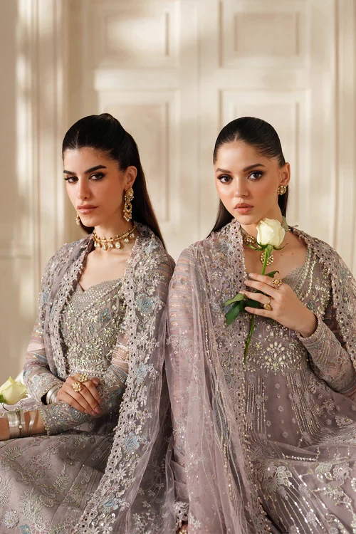 EMBROIDERED NET CH14-04 - CHV14D04 ●