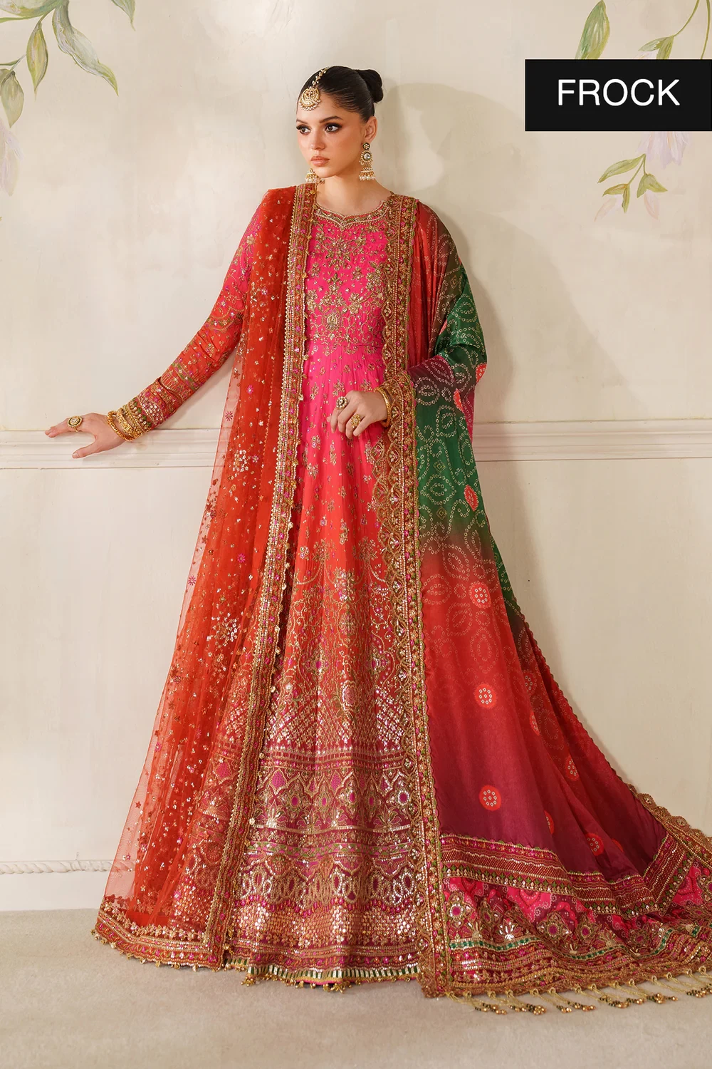 EMBROIDERED SILK CH14-03 - CHV14D03