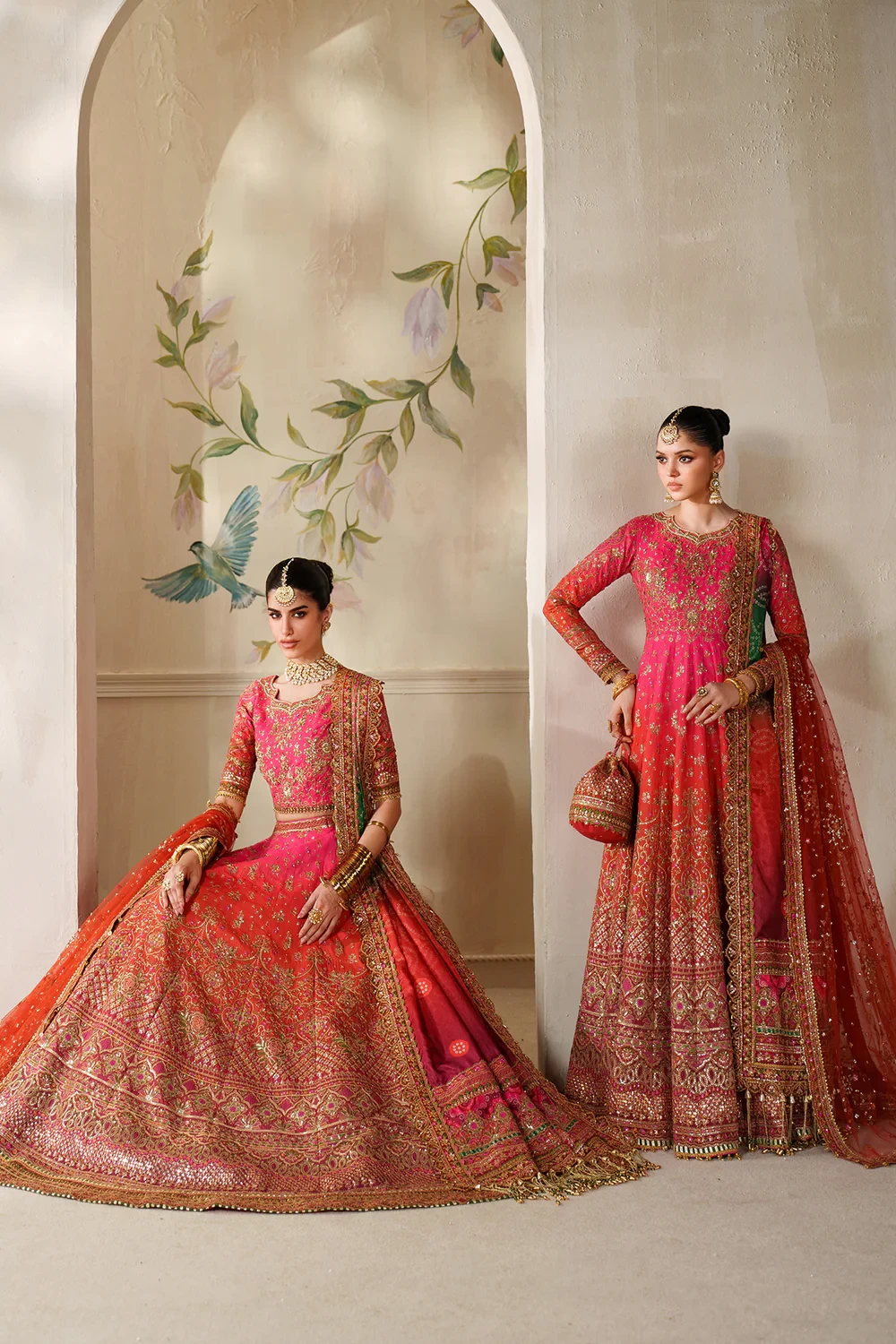 EMBROIDERED SILK CH14-03 - CHV14D03