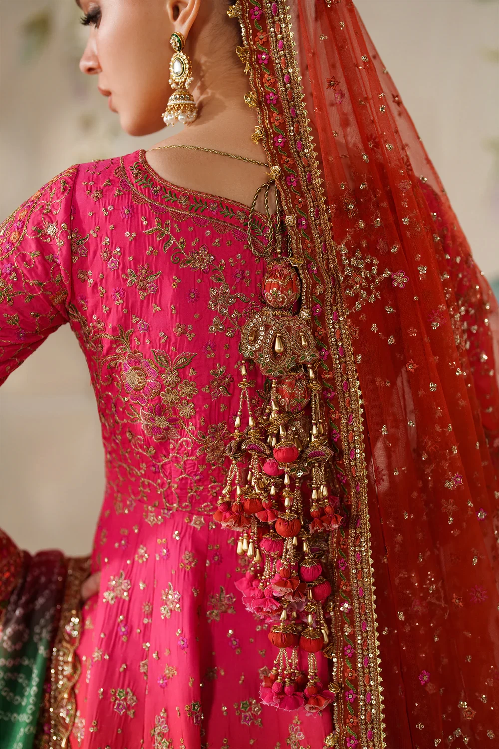 EMBROIDERED SILK CH14-03 - CHV14D03