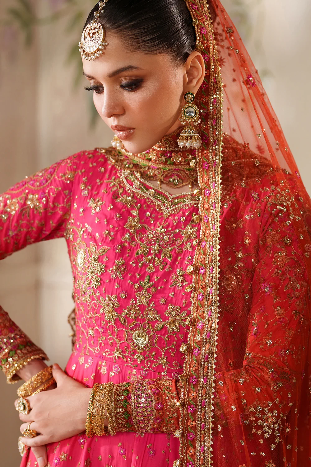 EMBROIDERED SILK CH14-03 - CHV14D03