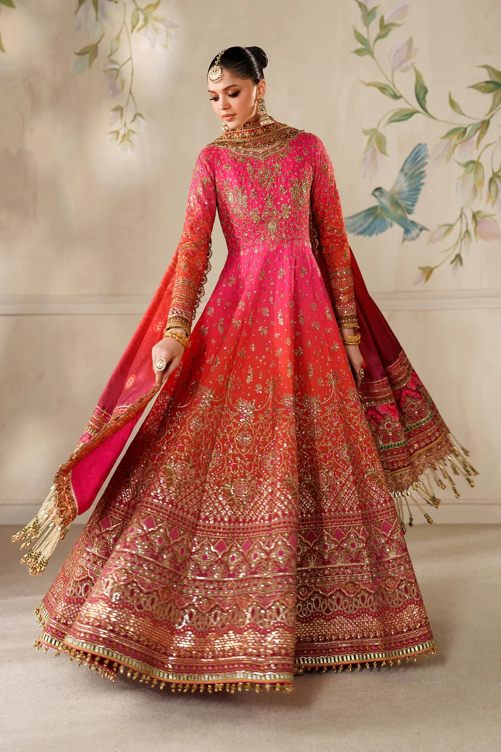 EMBROIDERED SILK CH14-03 - CHV14D03