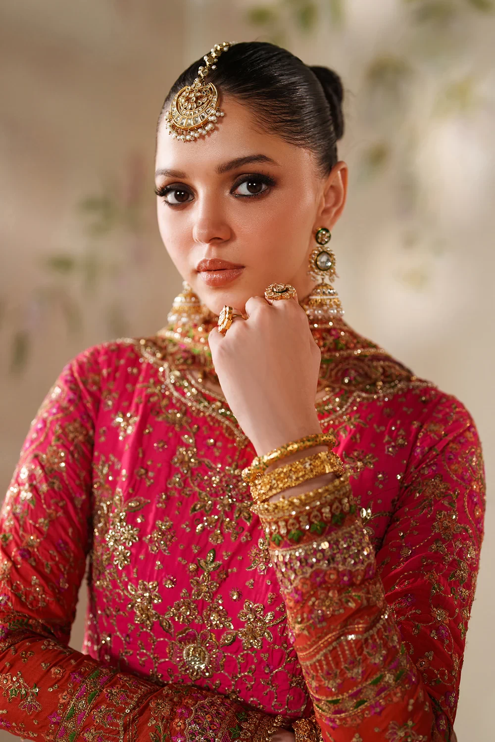 EMBROIDERED SILK CH14-03 - CHV14D03