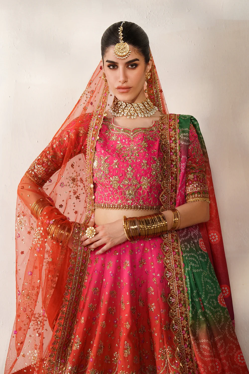 EMBROIDERED SILK CH14-03 - CHV14D03