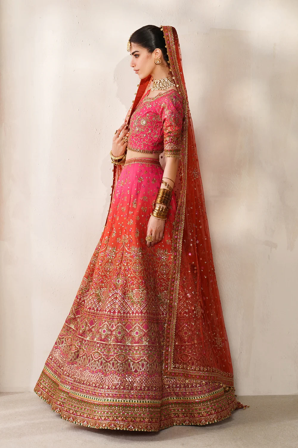 EMBROIDERED SILK CH14-03 - CHV14D03