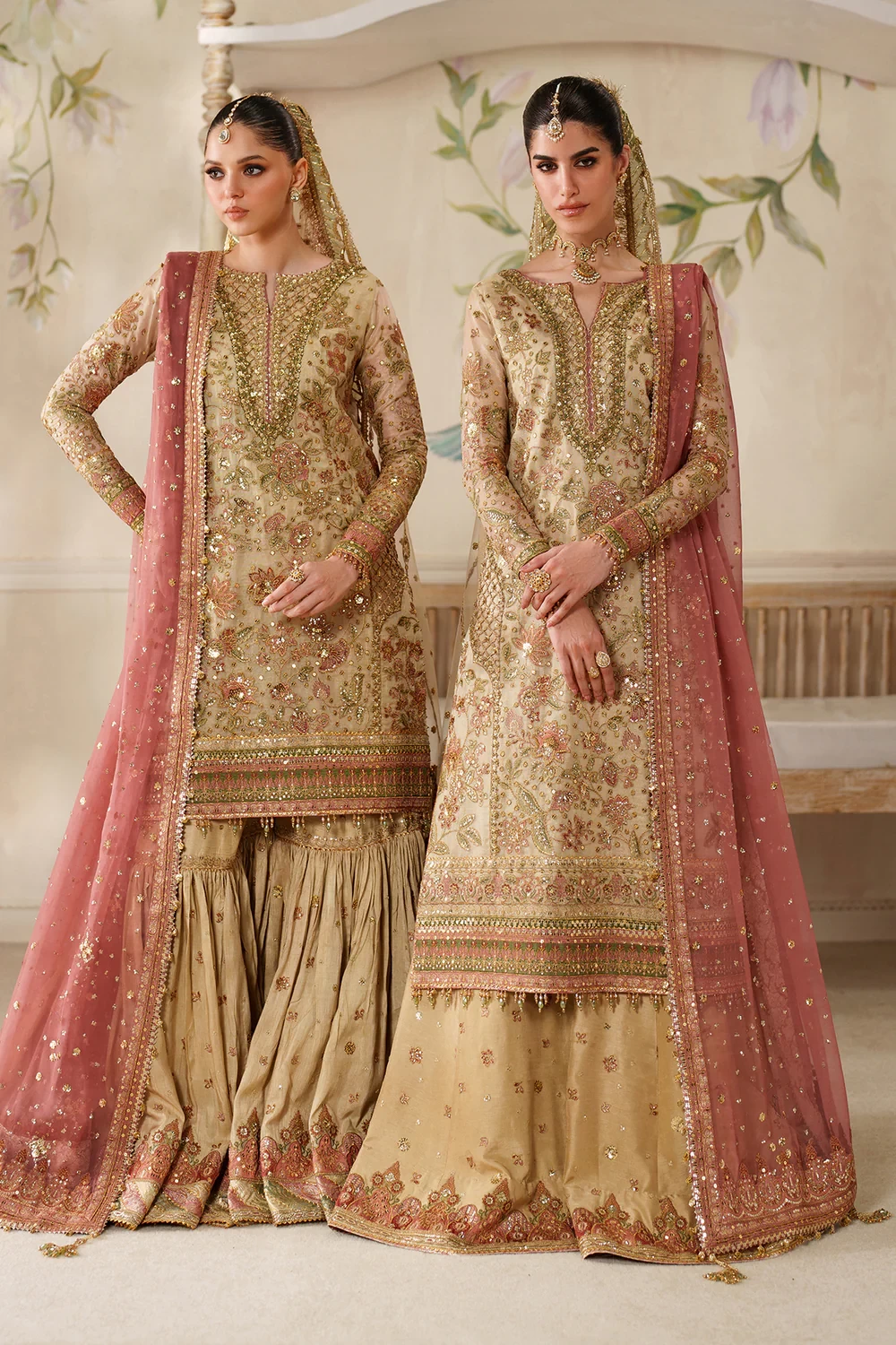 EMBROIDERED NET CH14-02  - CHV14D02 ●