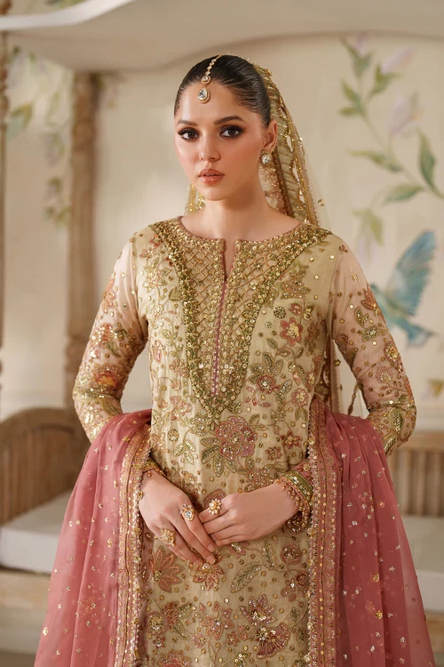 EMBROIDERED NET CH14-02  - CHV14D02 ●