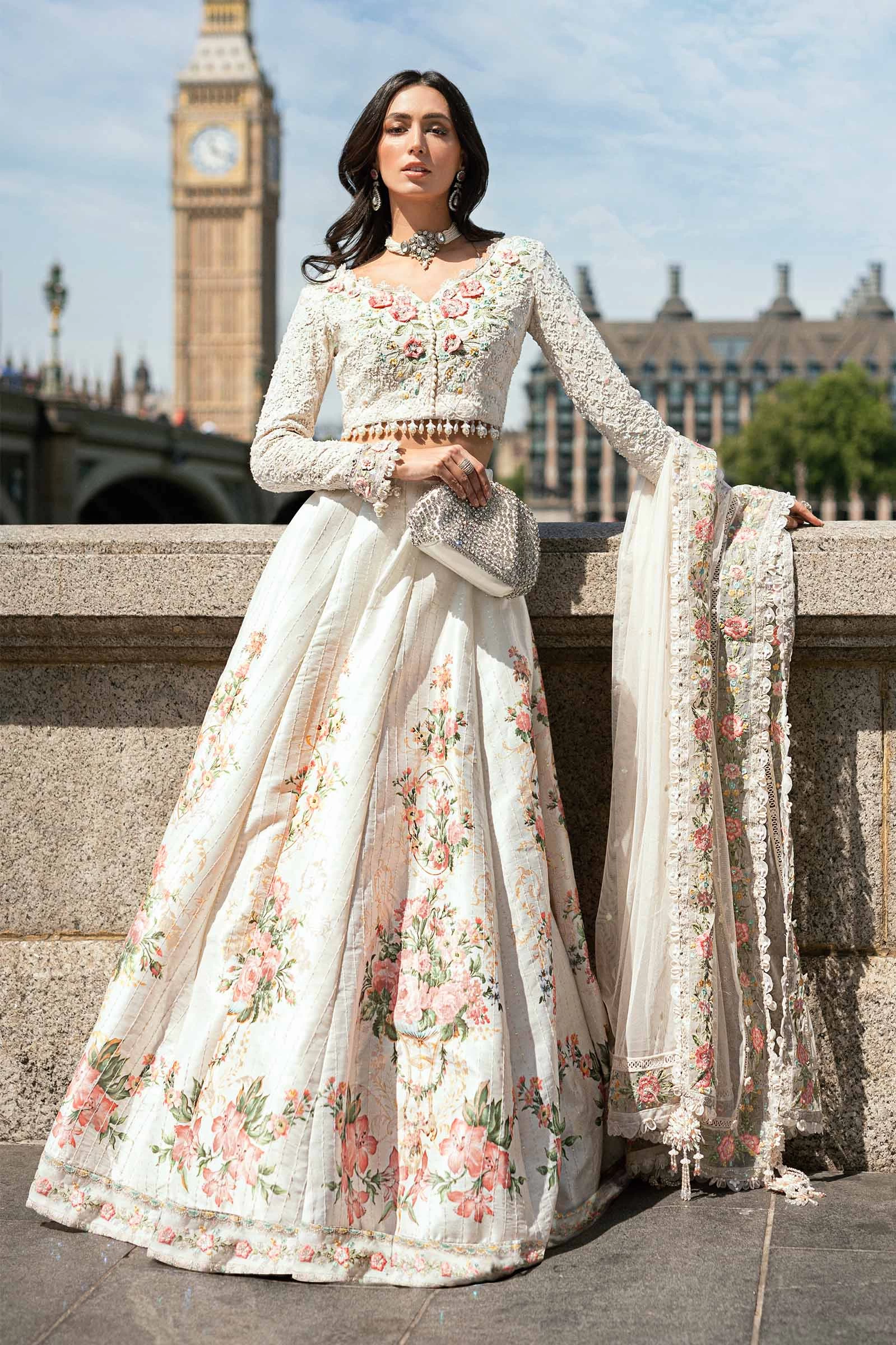 3 Piece Unstitched Embroidered Raw Silk Suit - WF-09-02-White