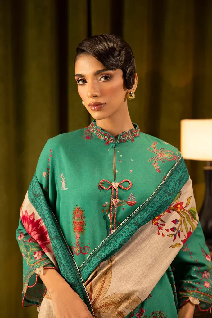 Linen Muzlin 3 Piece Suit - SKU: M253-019B-3CQ