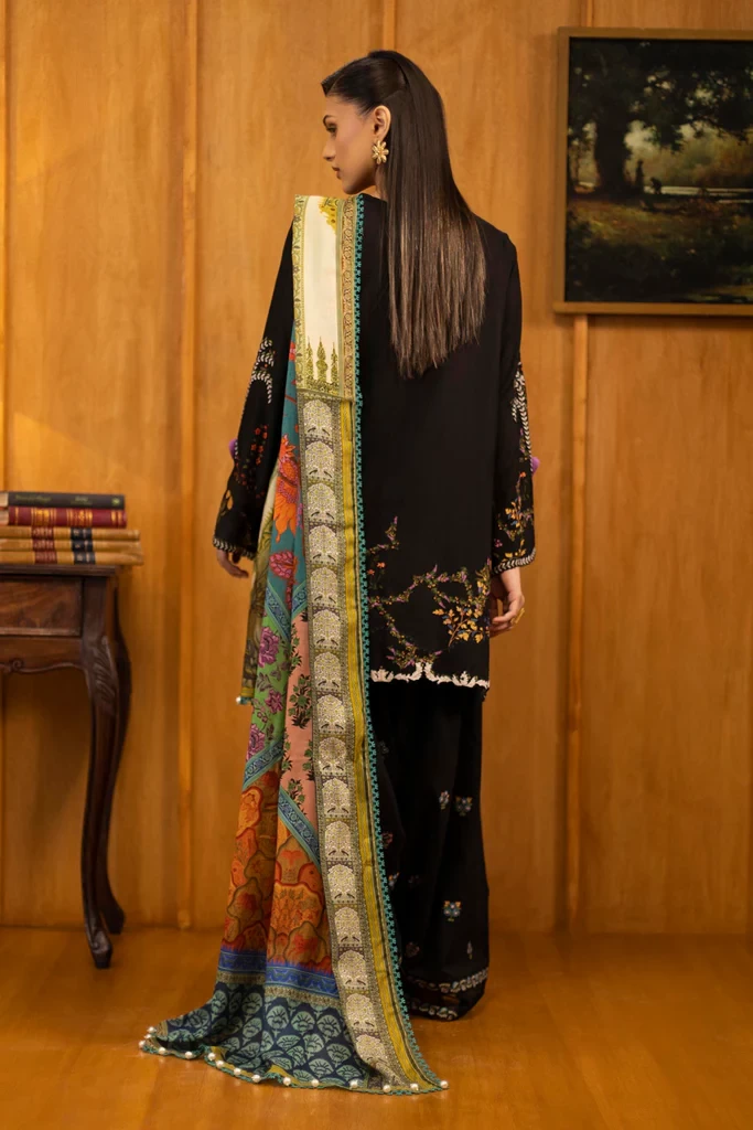 Linen Muzlin 3 Piece Suit - SKU: M253-015B-3CZ