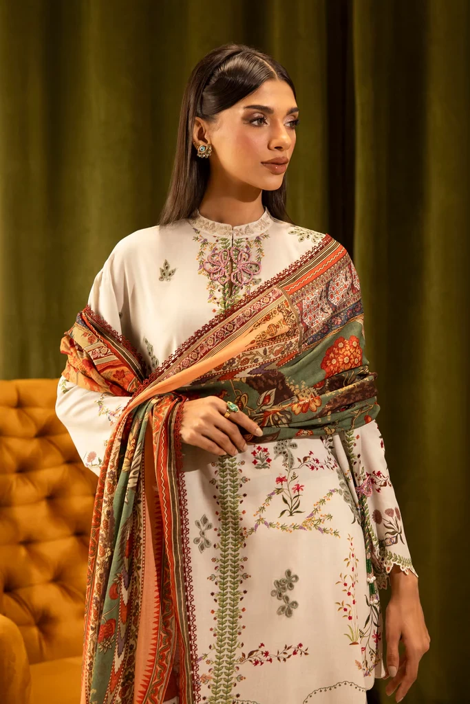 Linen Muzlin 3 Piece Suit - SKU: M253-015A-3CZ