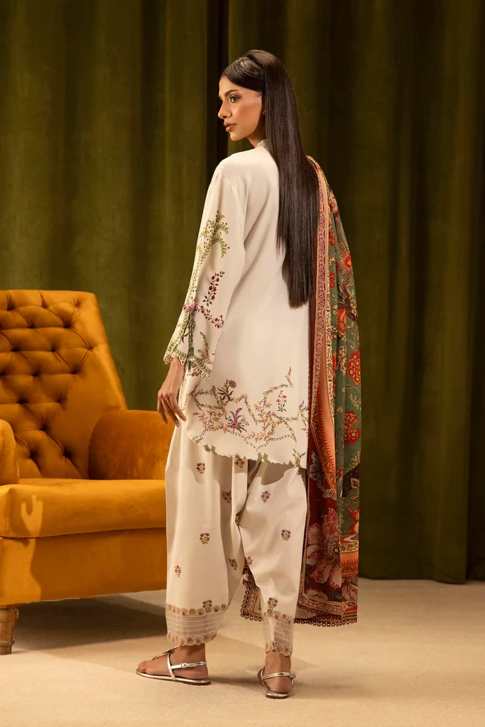 Linen Muzlin 3 Piece Suit - SKU: M253-015A-3CZ
