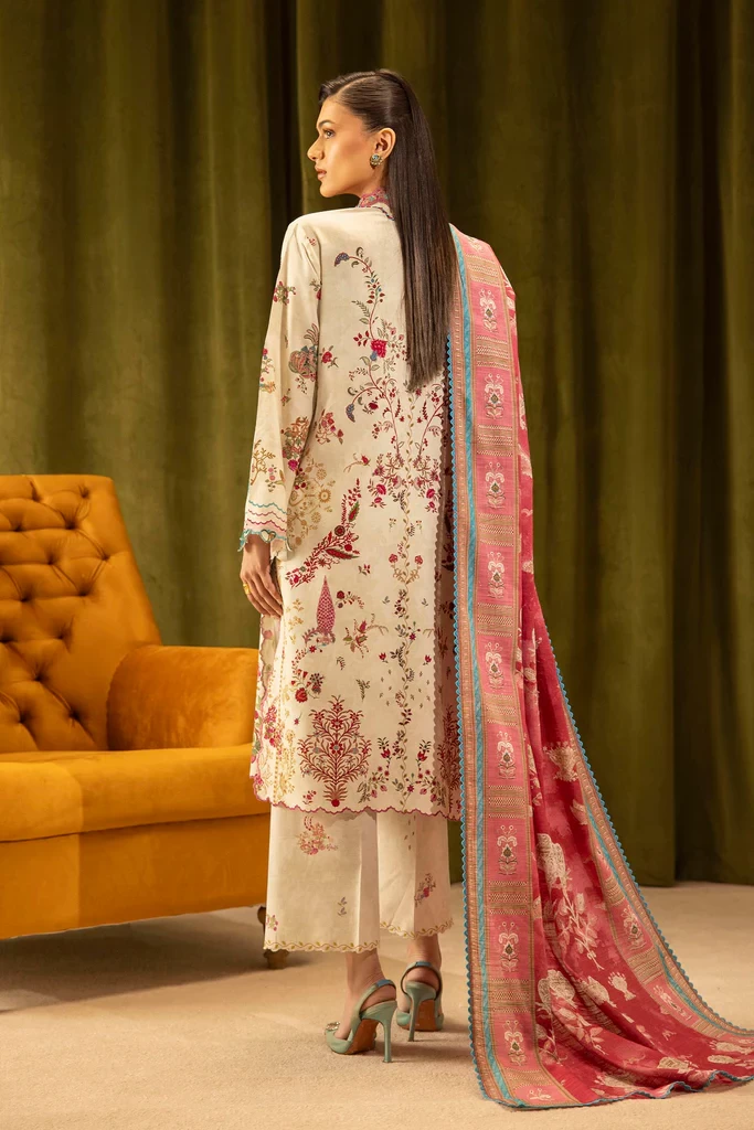 Linen Muzlin 3 Piece Suit -SKU: M253-014A-3CQ