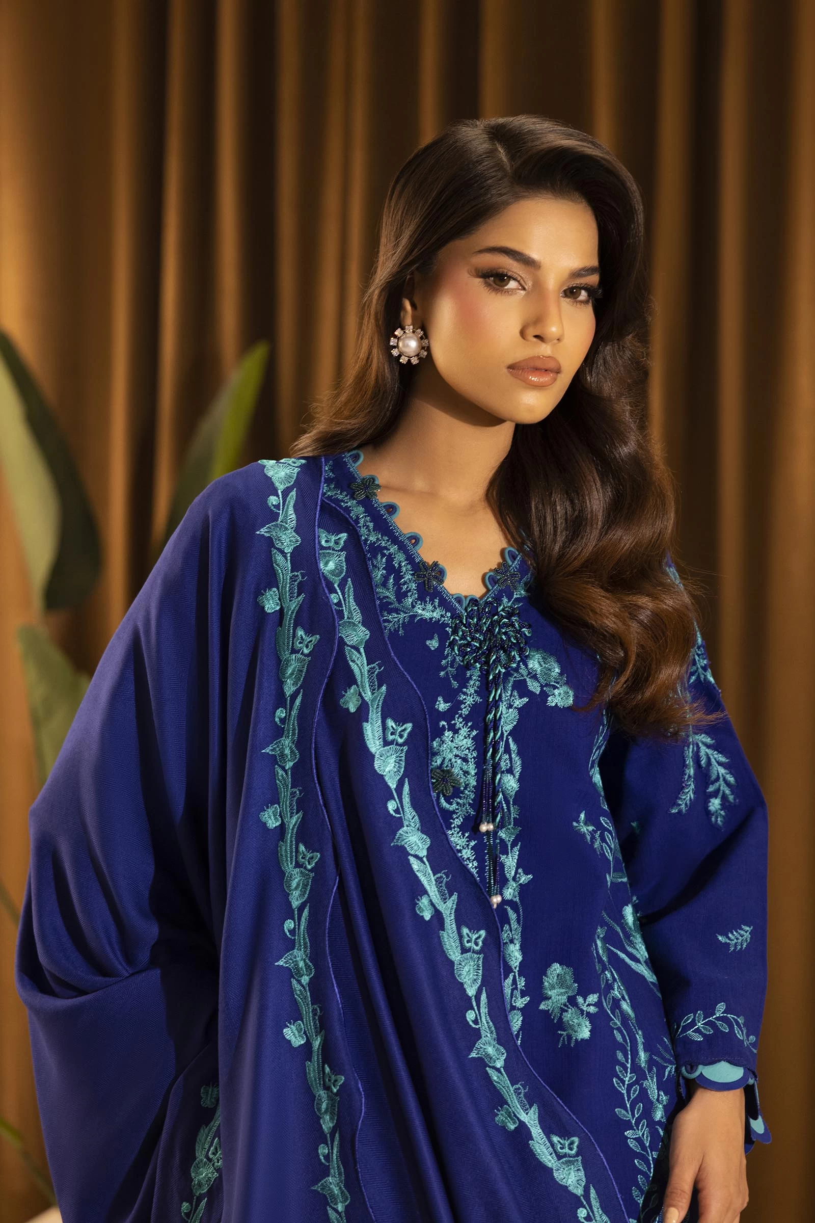 Slub Muzlin 3 Piece Suit - M253-010B-3CP