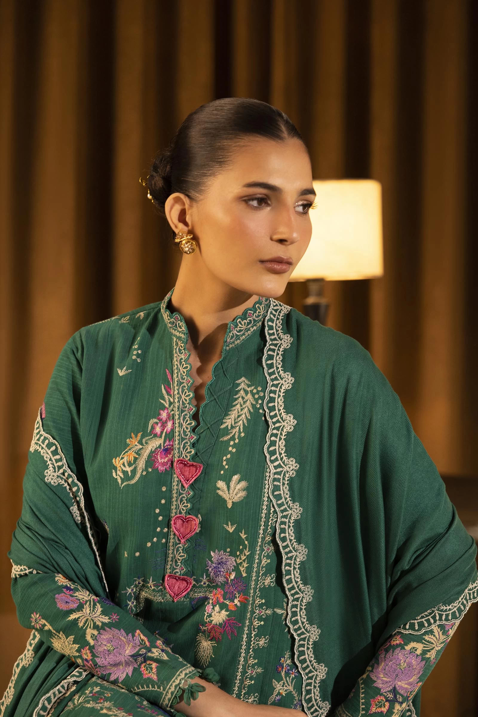 Slub Muzlin 3 Piece Suit - M253-007A-3CP