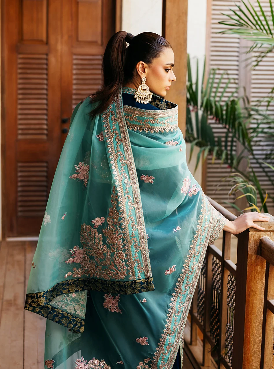 Elsa -SKU / Design Code: ELSA-BLUE-UNS-ONE-SIZE