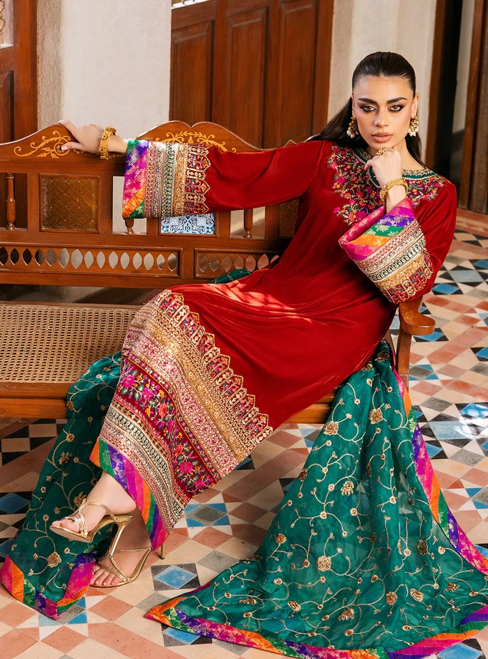 Sifa -SKU / Design Code: SIFA-RED-UNS-ONE-SIZE