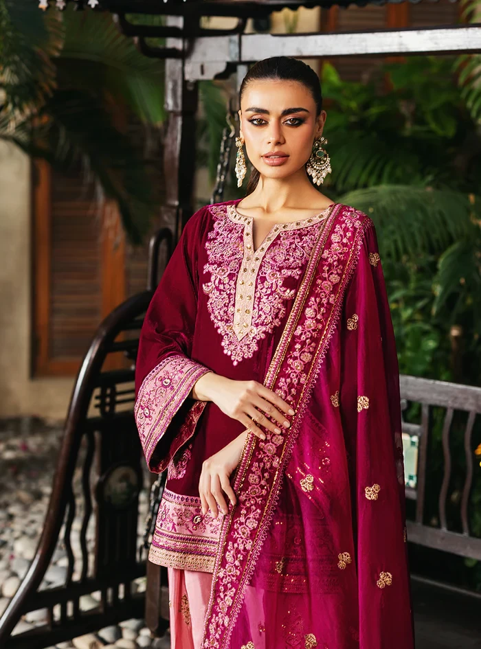 Rubi -SKU / Design Code: RUBI-MAROON-UNS-ONE-SIZE