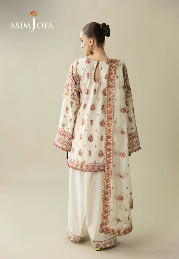 Embroidered Velvet - SKU: AJULM-06-UNS