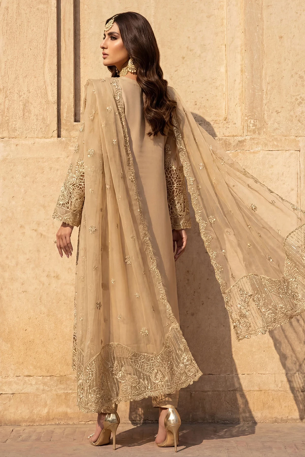 5741-ELARA EMBROIDERED ORGANZA - MWU05741-999-ELARA