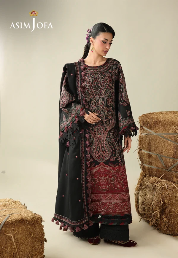 Embroidered Herringbone - SKU: AJULK-01-UNS