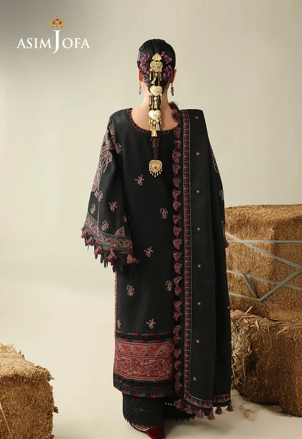 Embroidered Herringbone - SKU: AJULK-01-UNS